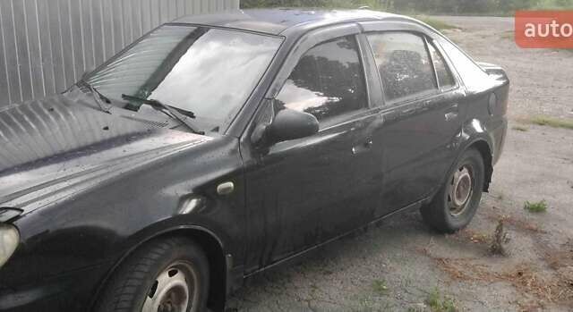 Черный Джили ЦК, объемом двигателя 1.5 л и пробегом 180 тыс. км за 1750 $, фото 1 на Automoto.ua