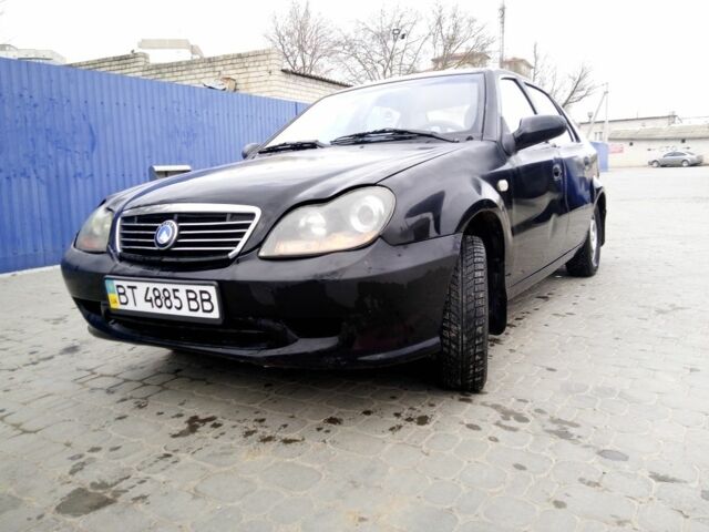 Черный Джили ЦК, объемом двигателя 1.5 л и пробегом 104 тыс. км за 1300 $, фото 1 на Automoto.ua