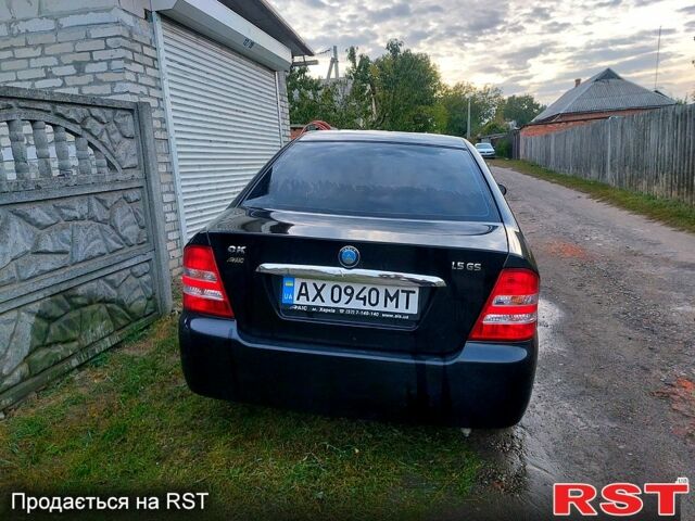 Черный Джили ЦК, объемом двигателя 1.5 л и пробегом 60 тыс. км за 1800 $, фото 1 на Automoto.ua