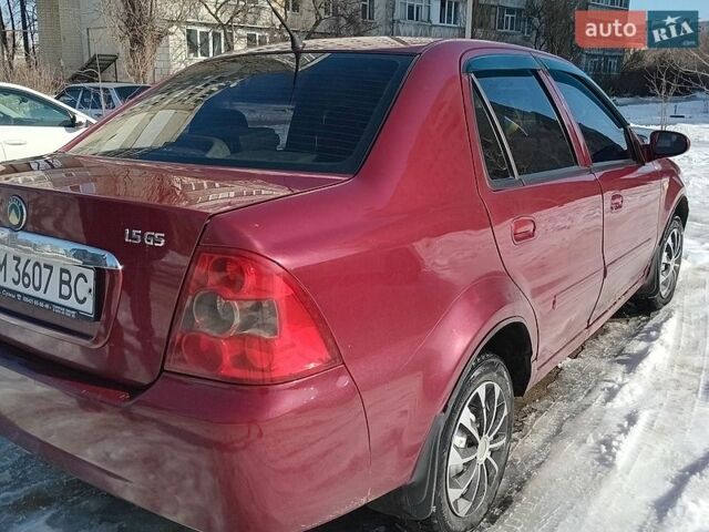 Красный Джили ЦК, объемом двигателя 1.5 л и пробегом 160 тыс. км за 2100 $, фото 1 на Automoto.ua