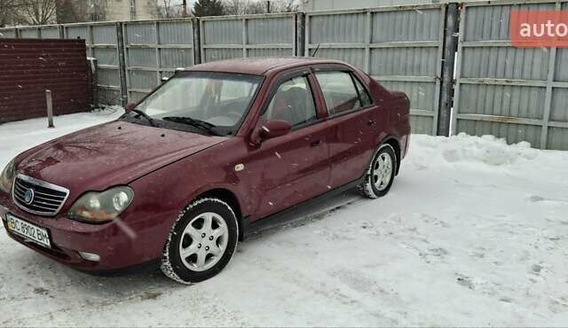 Червоний Джилі ЦК, об'ємом двигуна 1.5 л та пробігом 43 тис. км за 2700 $, фото 1 на Automoto.ua