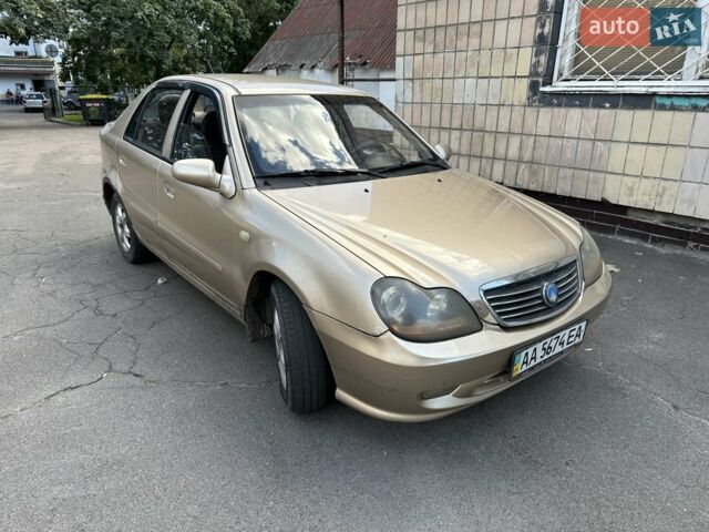 Желтый Джили ЦК, объемом двигателя 1.5 л и пробегом 189 тыс. км за 1900 $, фото 1 на Automoto.ua