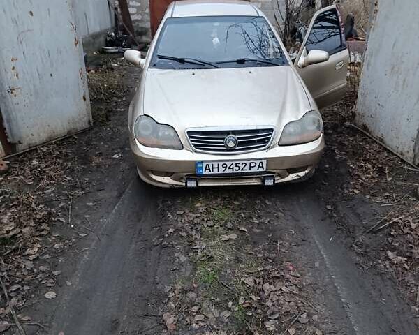 Желтый Джили ЦК, объемом двигателя 1.5 л и пробегом 35 тыс. км за 1600 $, фото 1 на Automoto.ua