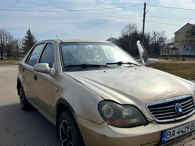 Жовтий Джилі ЦК, об'ємом двигуна 1.5 л та пробігом 172 тис. км за 730 $, фото 1 на Automoto.ua