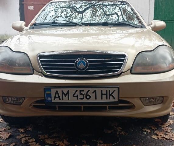 Джили ЦК 2007 в Житомире на Automoto.ua Желтый Джили ЦК, объемом двигателя 1.5 л и пробегом 209 тыс. км за 1400 $, фото 1 на Automoto.ua