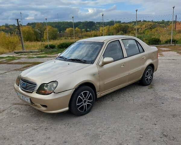 Желтый Джили ЦК, объемом двигателя 1.5 л и пробегом 253 тыс. км за 1400 $, фото 1 на Automoto.ua