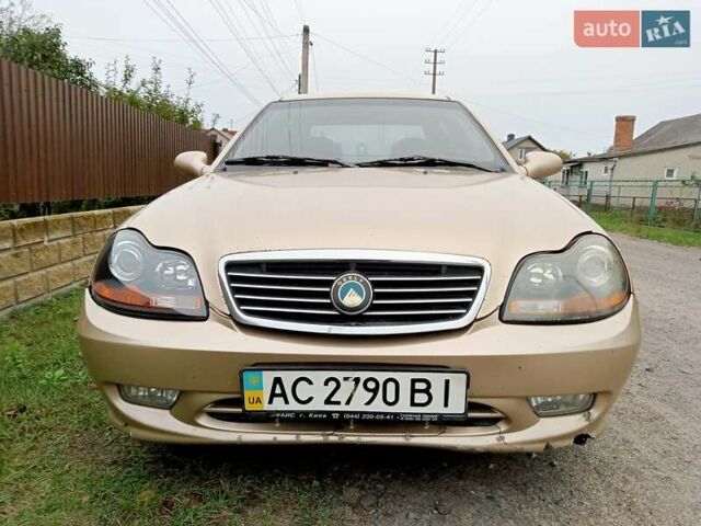 Желтый Джили ЦК, объемом двигателя 1.5 л и пробегом 999 тыс. км за 1150 $, фото 1 на Automoto.ua