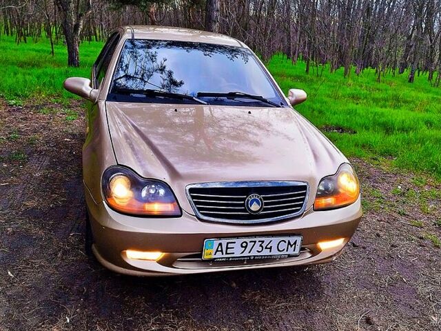 Желтый Джили ЦК, объемом двигателя 1.5 л и пробегом 90 тыс. км за 2300 $, фото 1 на Automoto.ua