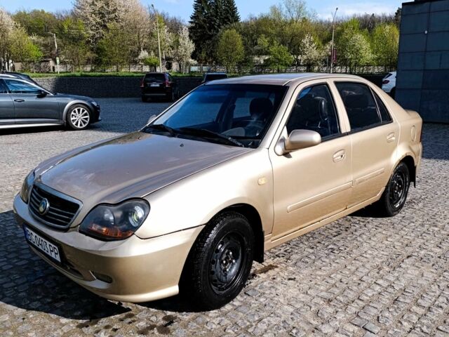 Желтый Джили ЦК, объемом двигателя 1.5 л и пробегом 150 тыс. км за 1700 $, фото 1 на Automoto.ua