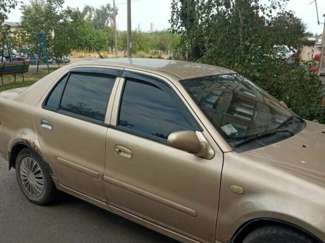 Жовтий Джилі ЦК, об'ємом двигуна 1.5 л та пробігом 200 тис. км за 1100 $, фото 1 на Automoto.ua