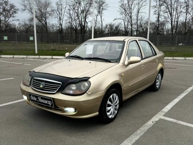 Желтый Джили ЦК, объемом двигателя 1.5 л и пробегом 177 тыс. км за 1500 $, фото 1 на Automoto.ua