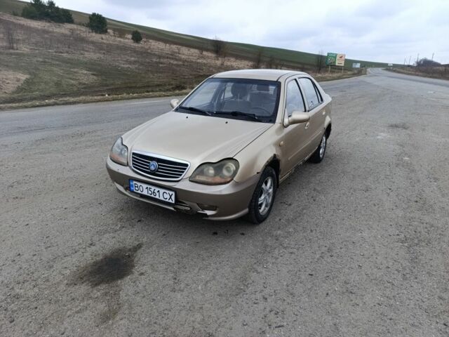 Желтый Джили ЦК, объемом двигателя 1.5 л и пробегом 161 тыс. км за 700 $, фото 1 на Automoto.ua