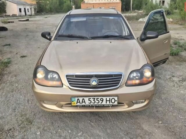 Желтый Джили ЦК, объемом двигателя 1.5 л и пробегом 127 тыс. км за 1700 $, фото 1 на Automoto.ua