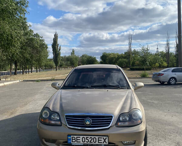 Желтый Джили ЦК, объемом двигателя 1.5 л и пробегом 183 тыс. км за 3100 $, фото 1 на Automoto.ua