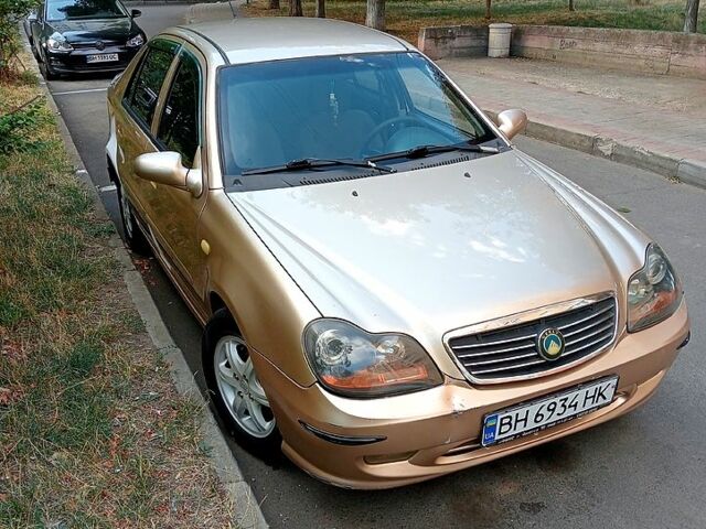 Желтый Джили ЦК, объемом двигателя 1.5 л и пробегом 150 тыс. км за 1350 $, фото 1 на Automoto.ua