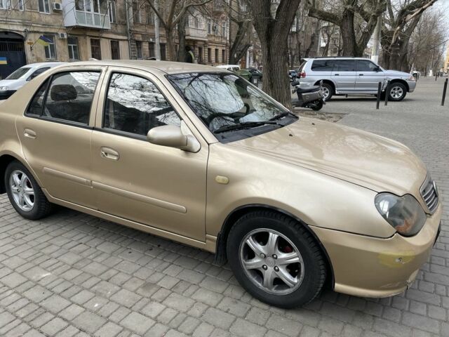 Желтый Джили ЦК, объемом двигателя 1.5 л и пробегом 135 тыс. км за 1600 $, фото 1 на Automoto.ua