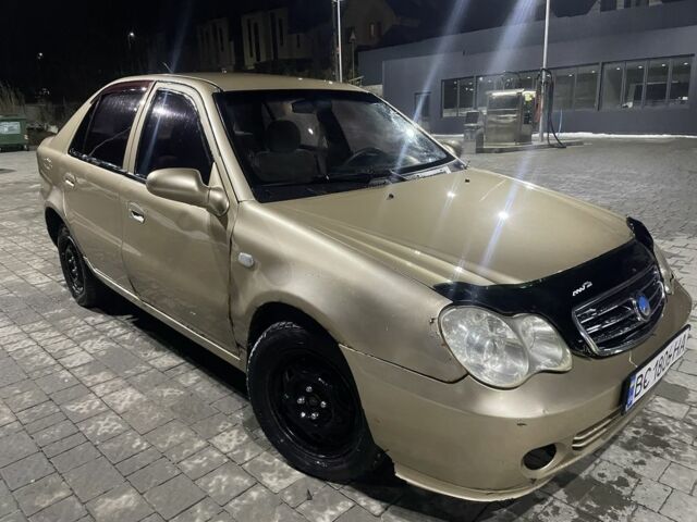 Желтый Джили ЦК, объемом двигателя 1.5 л и пробегом 360 тыс. км за 650 $, фото 1 на Automoto.ua