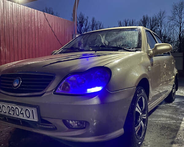 Желтый Джили ЦК, объемом двигателя 1.5 л и пробегом 193 тыс. км за 2700 $, фото 1 на Automoto.ua