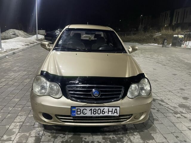 Желтый Джили ЦК, объемом двигателя 1.5 л и пробегом 280 тыс. км за 550 $, фото 1 на Automoto.ua