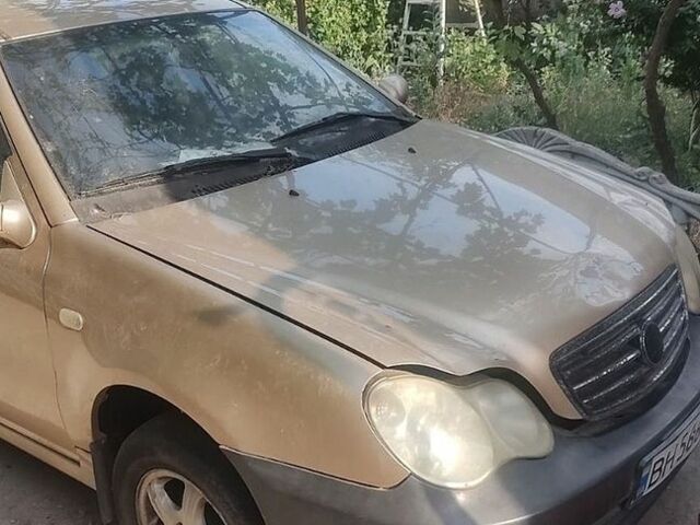Желтый Джили ЦК, объемом двигателя 1.5 л и пробегом 154 тыс. км за 1000 $, фото 1 на Automoto.ua
