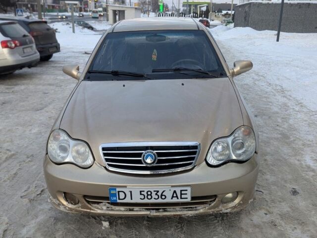 Желтый Джили ЦК, объемом двигателя 1.5 л и пробегом 186 тыс. км за 950 $, фото 1 на Automoto.ua