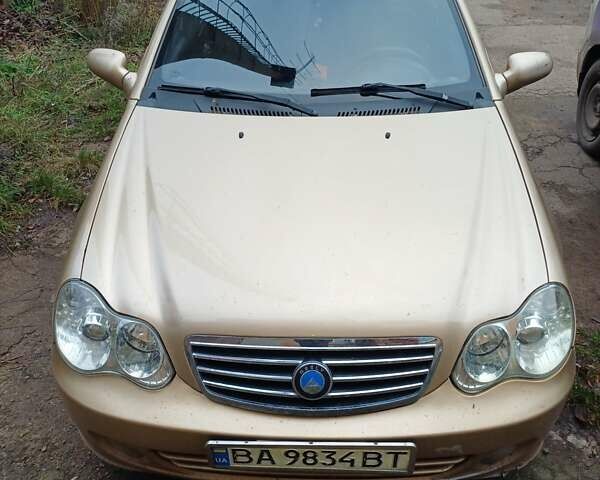 Жовтий Джилі ЦК, об'ємом двигуна 1.5 л та пробігом 78 тис. км за 3100 $, фото 1 на Automoto.ua