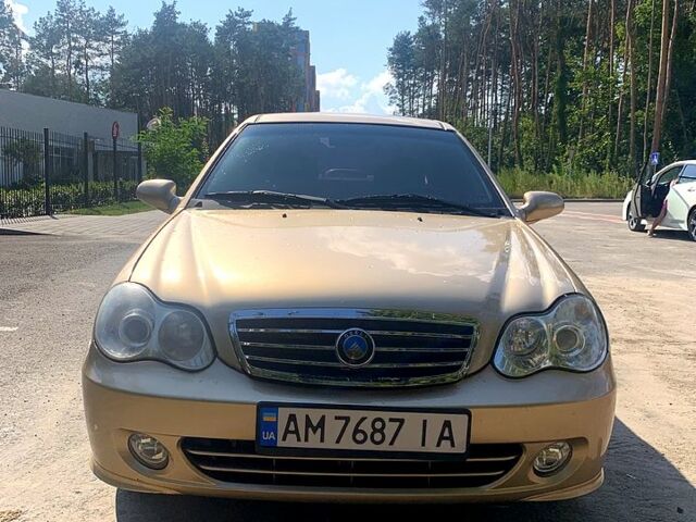 Желтый Джили ЦК, объемом двигателя 1.5 л и пробегом 20 тыс. км за 3200 $, фото 1 на Automoto.ua