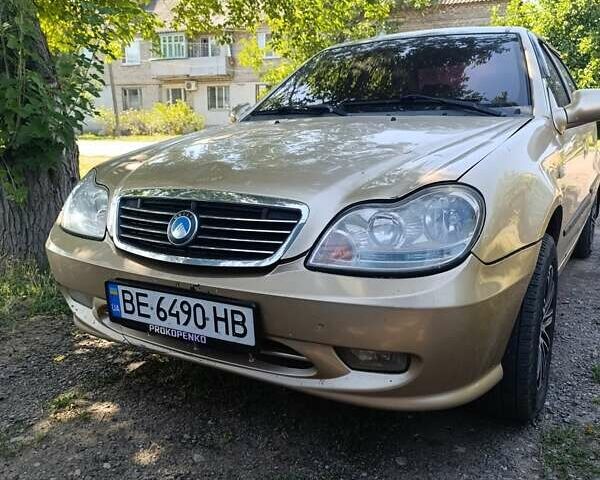 Желтый Джили ЦК, объемом двигателя 1.5 л и пробегом 143 тыс. км за 2300 $, фото 1 на Automoto.ua