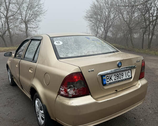 Жовтий Джилі ЦК, об'ємом двигуна 1.5 л та пробігом 220 тис. км за 1100 $, фото 1 на Automoto.ua