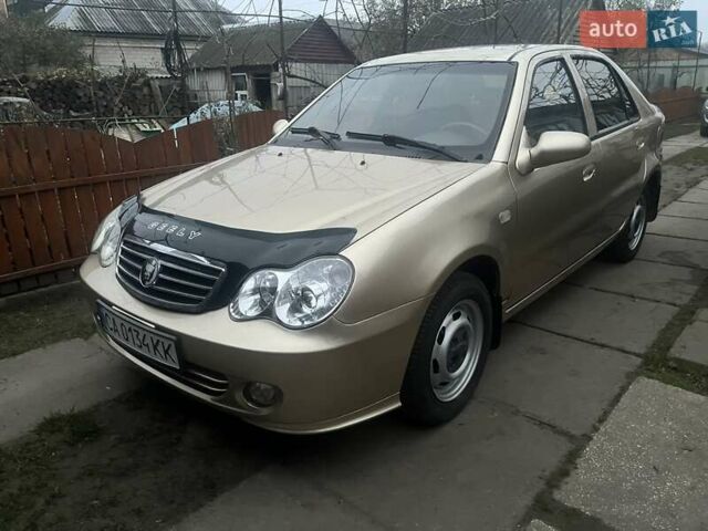 Жовтий Джилі ЦК, об'ємом двигуна 1.5 л та пробігом 100 тис. км за 2300 $, фото 1 на Automoto.ua