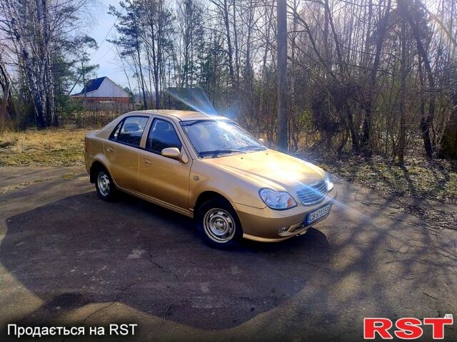 Жовтий Джилі ЦК, об'ємом двигуна 1.5 л та пробігом 21 тис. км за 3000 $, фото 1 на Automoto.ua