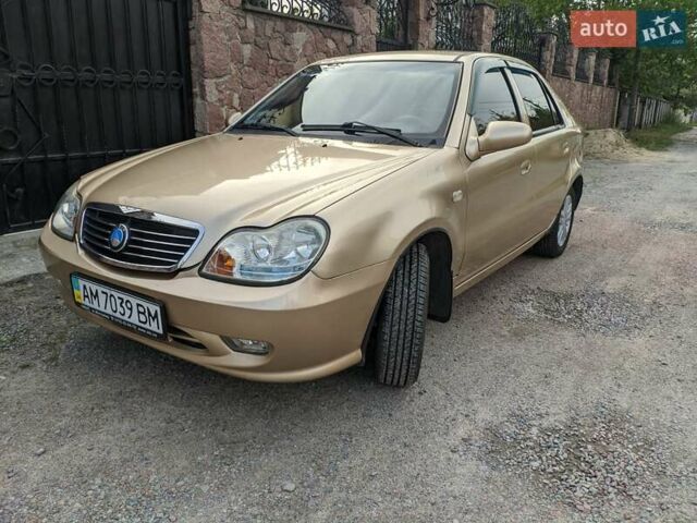 Желтый Джили ЦК, объемом двигателя 1.5 л и пробегом 78 тыс. км за 2500 $, фото 1 на Automoto.ua