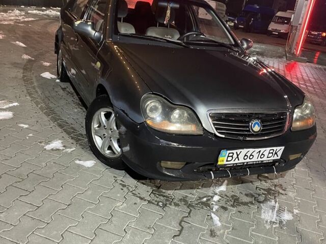 Серый Джили ЦК, объемом двигателя 1.5 л и пробегом 180 тыс. км за 850 $, фото 1 на Automoto.ua