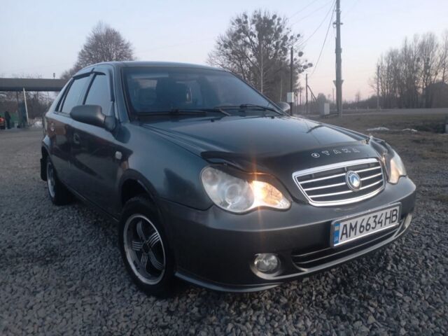 Сірий Джилі ЦК, об'ємом двигуна 1.5 л та пробігом 185 тис. км за 2100 $, фото 1 на Automoto.ua