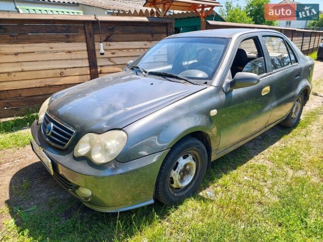 Серый Джили ЦК, объемом двигателя 1.5 л и пробегом 140 тыс. км за 950 $, фото 1 на Automoto.ua