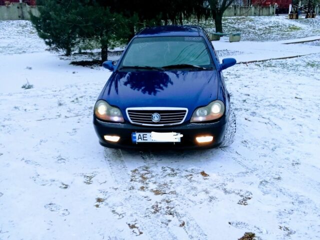 Синий Джили ЦК, объемом двигателя 1.5 л и пробегом 230 тыс. км за 1500 $, фото 1 на Automoto.ua
