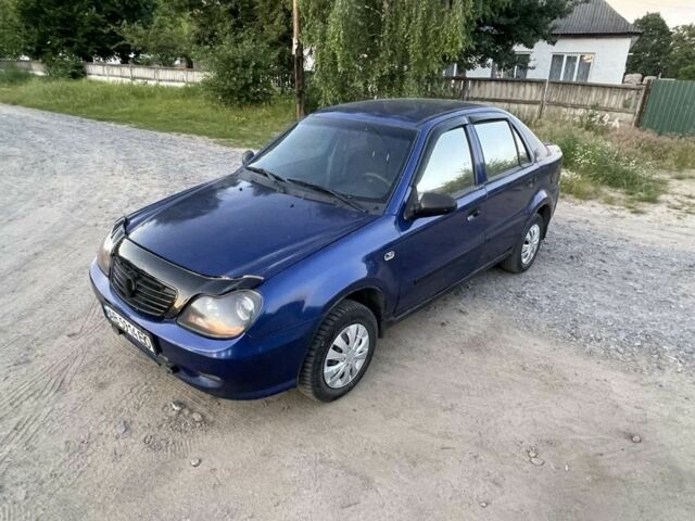 Синий Джили ЦК, объемом двигателя 1.5 л и пробегом 180 тыс. км за 1350 $, фото 1 на Automoto.ua