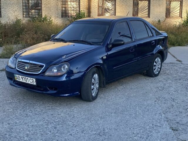 Синий Джили ЦК, объемом двигателя 1.5 л и пробегом 250 тыс. км за 1350 $, фото 1 на Automoto.ua