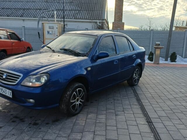 Синий Джили ЦК, объемом двигателя 1.5 л и пробегом 360 тыс. км за 1600 $, фото 1 на Automoto.ua