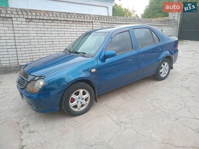 Синий Джили ЦК, объемом двигателя 1.5 л и пробегом 147 тыс. км за 2000 $, фото 1 на Automoto.ua