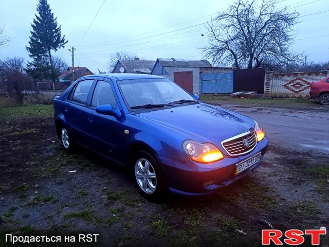 Синий Джили ЦК, объемом двигателя 1.5 л и пробегом 86 тыс. км за 2499 $, фото 1 на Automoto.ua