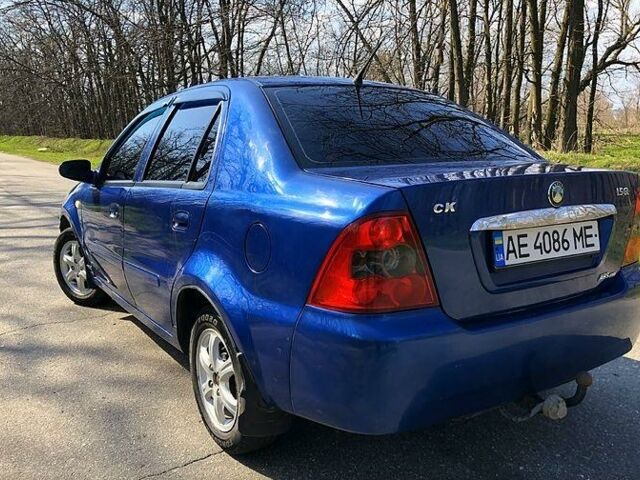 Синий Джили ЦК, объемом двигателя 1.5 л и пробегом 151 тыс. км за 22 $, фото 1 на Automoto.ua
