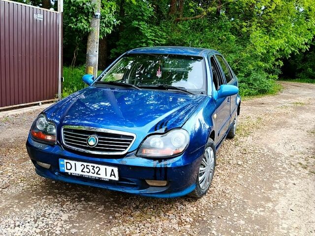 Синій Джилі ЦК, об'ємом двигуна 1.5 л та пробігом 192 тис. км за 1250 $, фото 1 на Automoto.ua