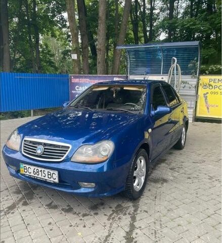 Синий Джили ЦК, объемом двигателя 1.5 л и пробегом 100 тыс. км за 1200 $, фото 1 на Automoto.ua