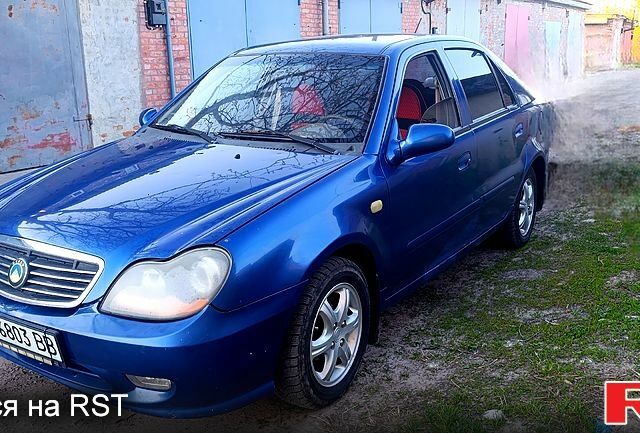 Синий Джили ЦК, объемом двигателя 1.5 л и пробегом 146 тыс. км за 1399 $, фото 1 на Automoto.ua