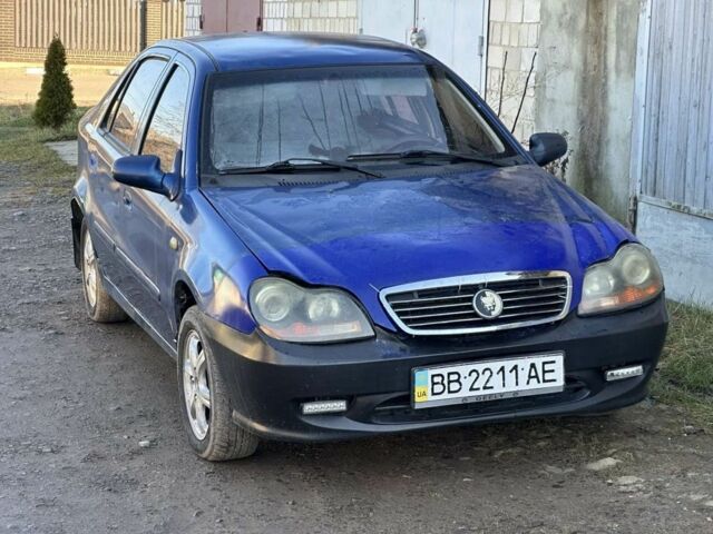 Синій Джилі ЦК, об'ємом двигуна 1.5 л та пробігом 240 тис. км за 500 $, фото 1 на Automoto.ua