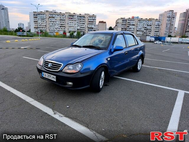 Синий Джили ЦК, объемом двигателя 1.5 л и пробегом 215 тыс. км за 1300 $, фото 1 на Automoto.ua