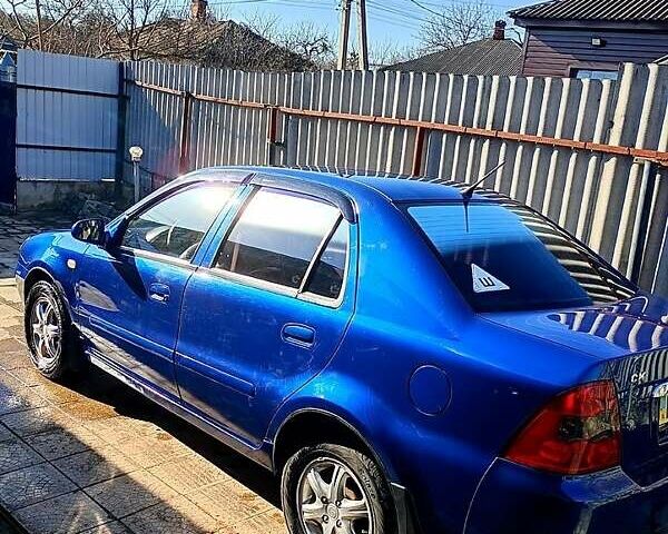 Синий Джили ЦК, объемом двигателя 1.5 л и пробегом 46 тыс. км за 2800 $, фото 1 на Automoto.ua