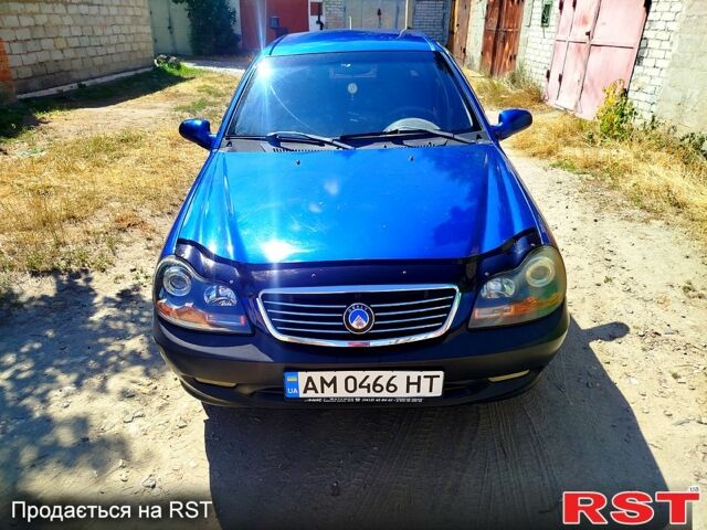 Синій Джилі ЦК, об'ємом двигуна 1.5 л та пробігом 135 тис. км за 1550 $, фото 1 на Automoto.ua