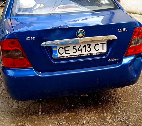 Синій Джилі ЦК, об'ємом двигуна 1.5 л та пробігом 164 тис. км за 1100 $, фото 1 на Automoto.ua